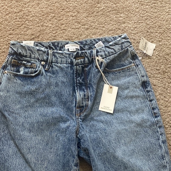 Good American Light Blue High Rise Jeans - Picture 3 of 10